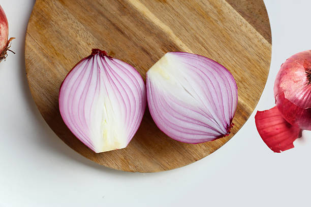 istock Fresh red onion. Vegetable for health 2246606956