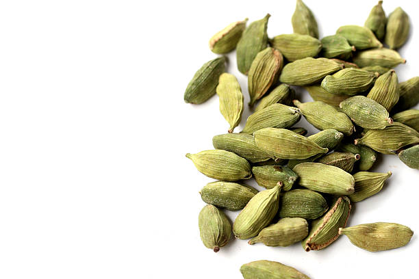 istock Green cardamom pods with aromatic and medicinal benefits. 2246607694