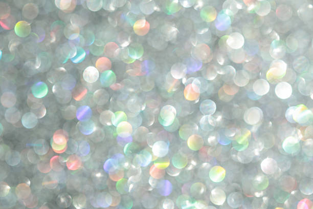 istock Shiny luxury glitter rainbow glow light flare with bokeh background 2246612244