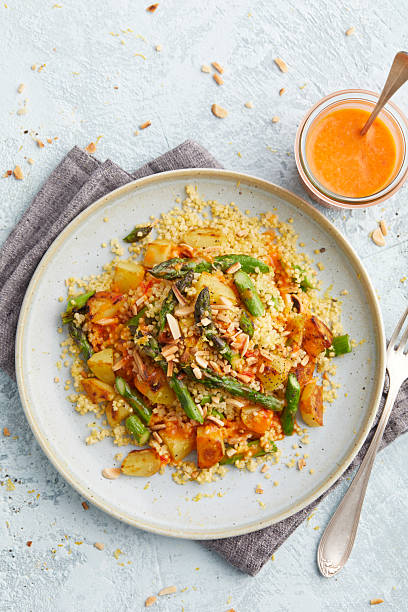 istock Millet with Asparagus and Lemon 2246627745
