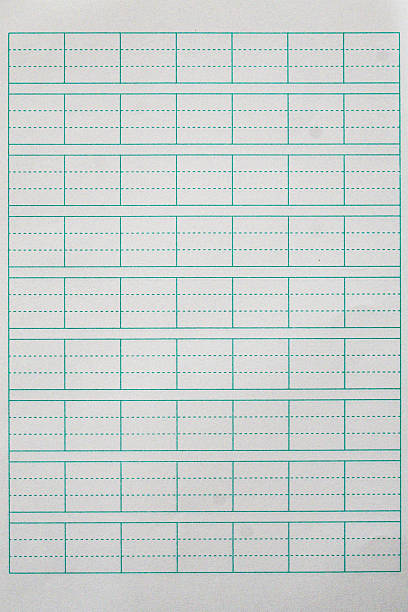 istock Chinese writing practice paper for calligraphy and learning 2246627895