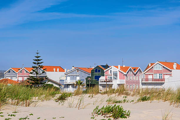 istock Costa Nova do Prado, a Portuguese seaside resort 2246629721