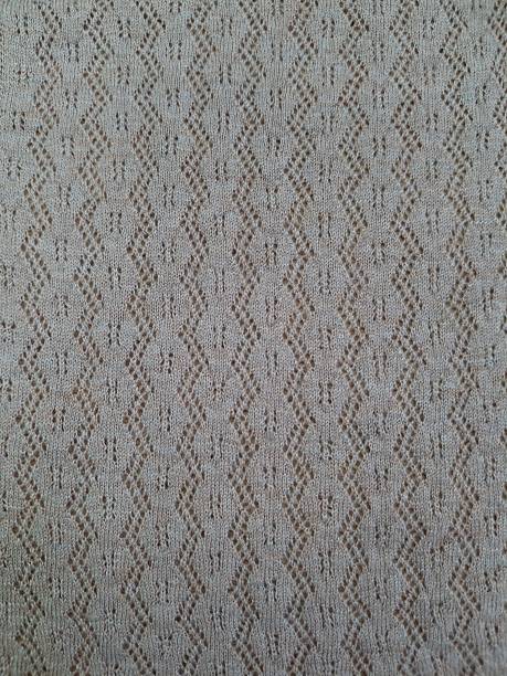 istock Close up of a textured gray fabric with vertical lines 2246629759