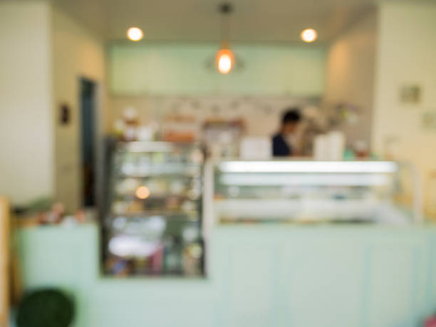 istock Blur image of dessert cafe for background use. 2246632448