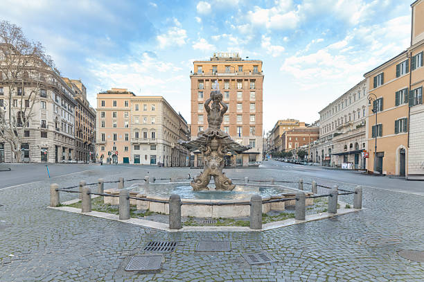 istock Fontana del Tritone Rome Italy 2246633777