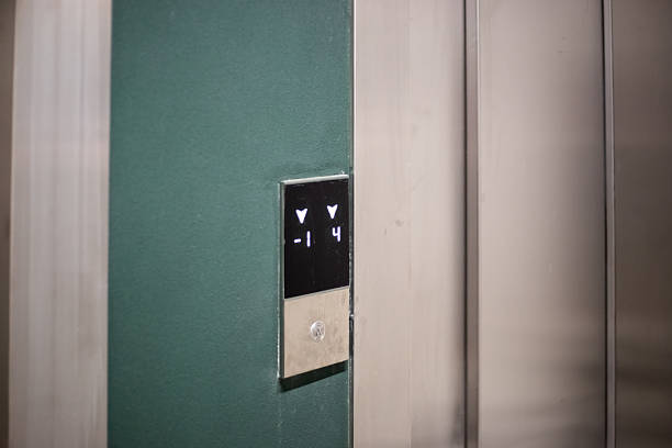 A close-up view of a woman's hand pressing the illuminated \