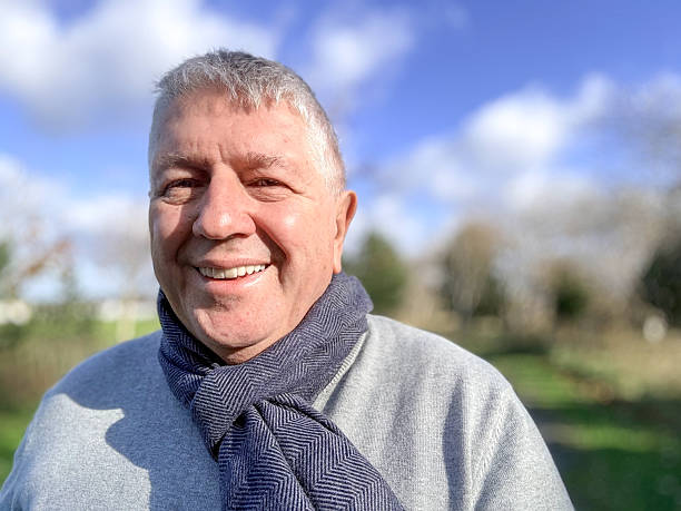 istock Active senior man walking in countryside 2246639547