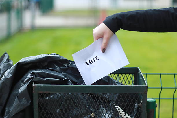 Democracy is not voting every four years. Elections. Helpful vote. Active abstention. I vote trash. Election candidates. Democracy. Disinterest in politics.