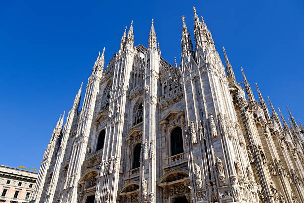 istock Milan Cathedral in Italy, Gothic architecture, low angle view 2246645956