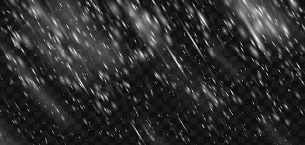 istock Snow snowstorm effect background blizzard with falling png snowflake overlay. Transparent winter isolated white frozen texture for storm wind or ice decoration. Cold flake sky frost pattern realistic. 2246653416