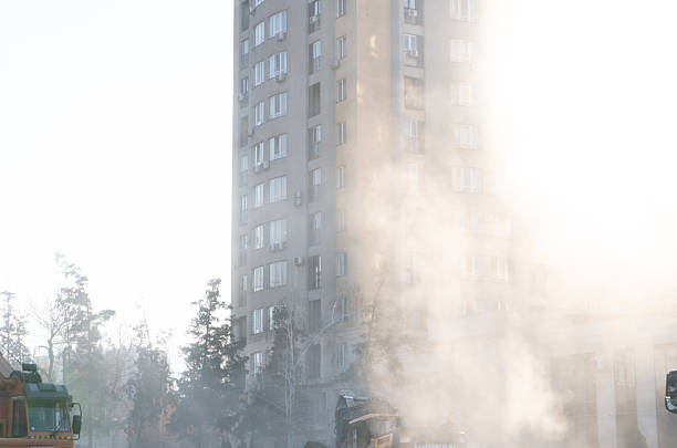 Canada British columbia Vancouver fire attack