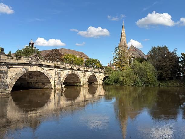 istock Shrewsbury English Bridge 2246657366