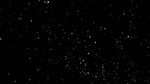 istock Freeze motion of natural snow falling 2246665612