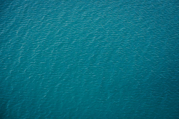 istock Top View of Calm Blue Water Surface with Gentle Ripples, Belarus 2246665666