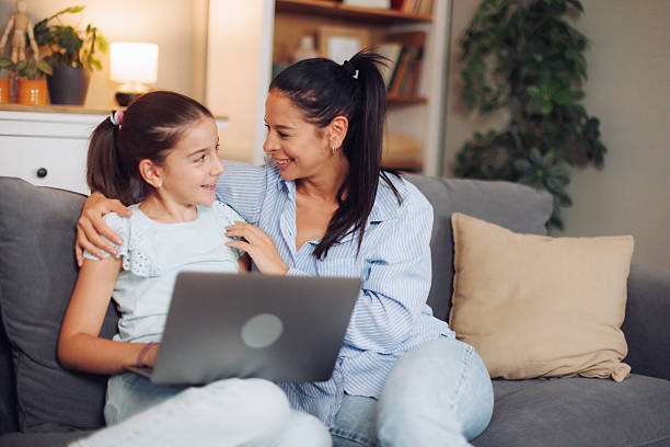 istock Home education with mother 2246667150