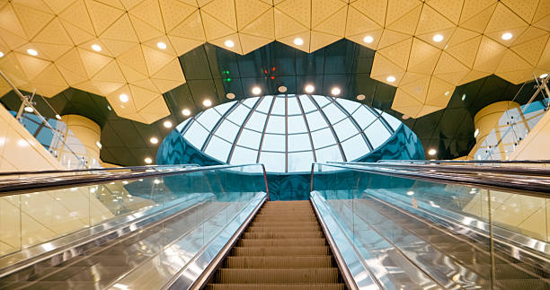 istock Crowds navigate subway escalators at urban transit station during peak hours 2246668254