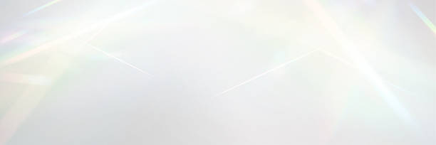 istock Crystal rays of light, prism refraction and lens flare with crystal-glass reflection effect. 2246670298