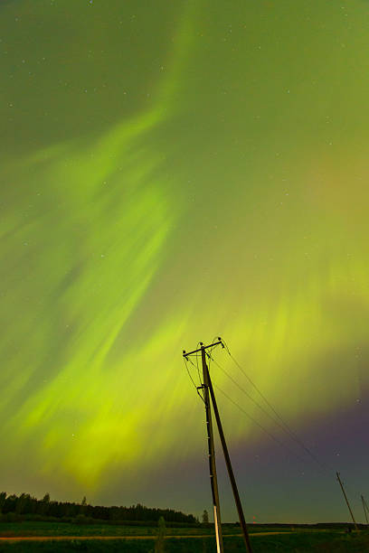 istock Spectacular Northern Lights display during strong geomagnetic storm 2246679954