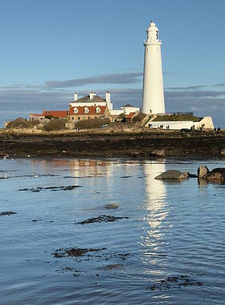 istock St Mary's Lighthouse, Whitley Bay, England 2246681378