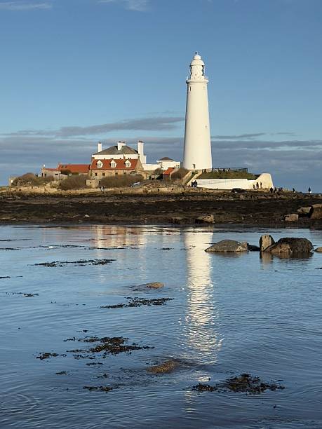 istock St Mary's Lighthouse, Whitley Bay, England 2246681379