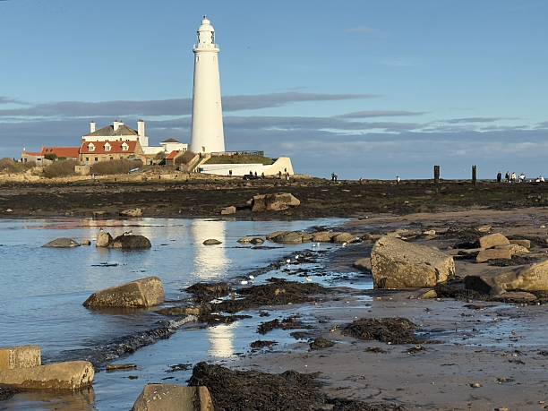 istock St Mary's Lighthouse, Whitley Bay, England 2246681387