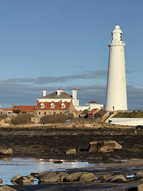 istock St Mary's Lighthouse, Whitley Bay, England 2246682173