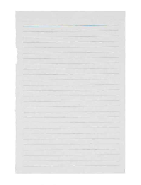 istock White blank notepad paper with texture, isolated on transparent background. Office blank paper concept 2246693215