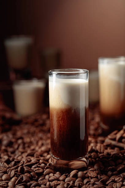 istock White Russian cocktail. Vodka, coffee liqueur, and cream. 2246696451