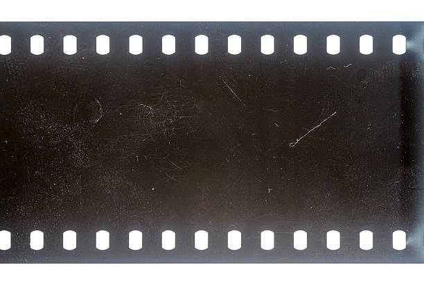 istock Dusty and grungy 35mm film texture or surface 2246697921
