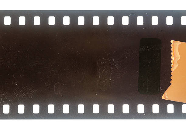 istock Dusty and grungy 35mm film texture or surface 2246698803