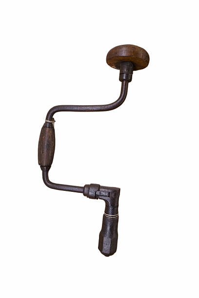 brace hand tool on white, isolated