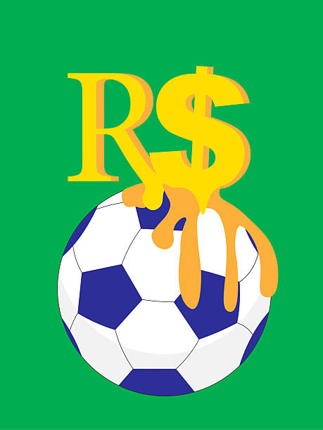 istock Brazilian Real in football 2246704397