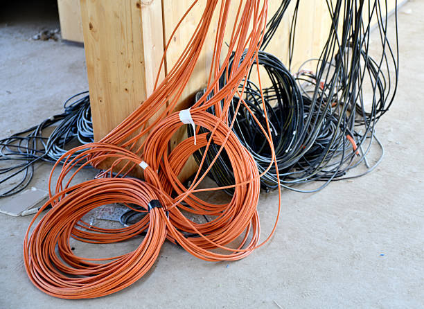 istock rolls of red and black electrical wire 2246712294