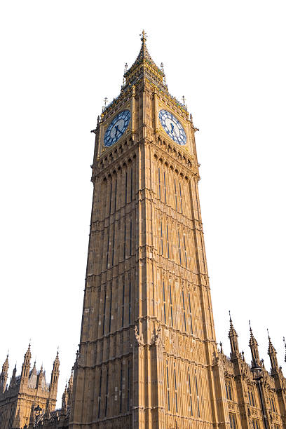 istock London Big Ben isolated on white Parliament Westminster clock tower 2246721512