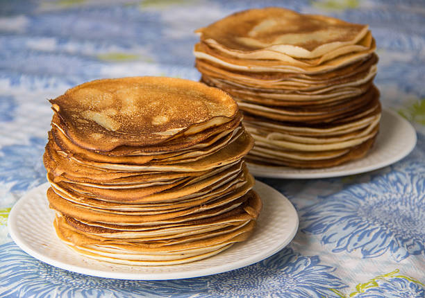 Pancakes, Russian cuisine cultiral kitchen