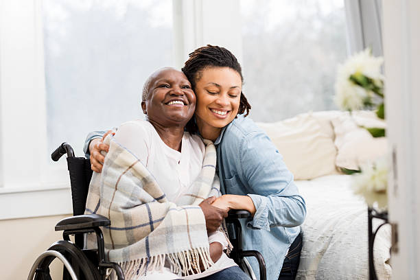 istock Generational connection and warmth are shared between women in a cozy indoor setting. 2246737695