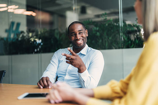 istock Business advisor meeting with client in modern office 2246738533