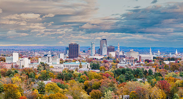 istock Hartford, Connecticut Skyline Aerial View 2246741172