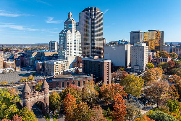 istock Hartford, Connecticut Aerial Skyline 2246741194