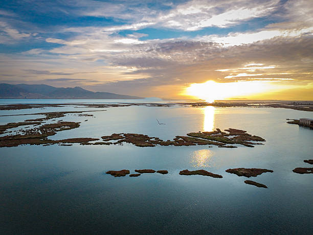 istock Serene Sunset Over Coastal Wetlands 2246752832