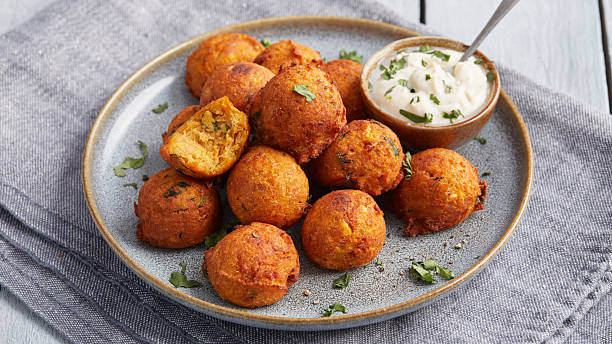 istock Sweet potato corn falafel 2246779439