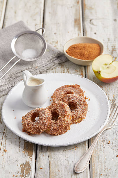 istock Baked apple slices dessert 2246779441