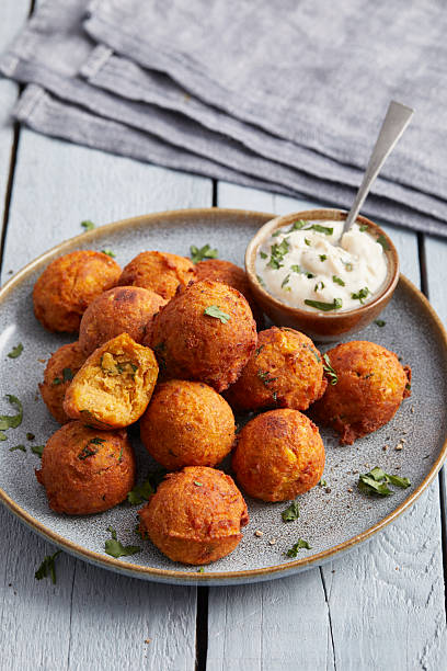 istock Sweet potato corn falafel 2246779502