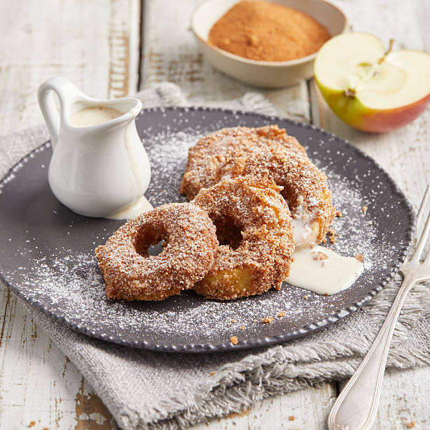 istock Baked apple slices dessert 2246779593
