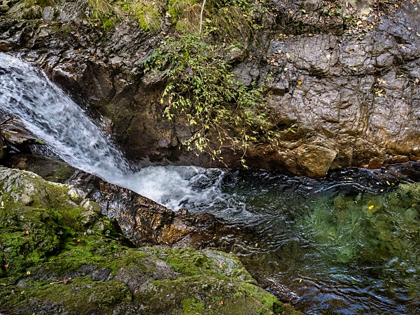 istock Waterfall in the Maria Valley ( Valea Mariii ) gorge, 2246789559