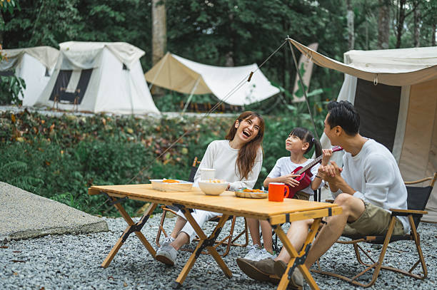 istock Campfire Concert: Cozy Evening Beside the Tent 2246789631