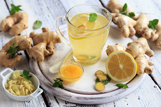 istock Ginger tea with lemon and Manuka honey 2246789775