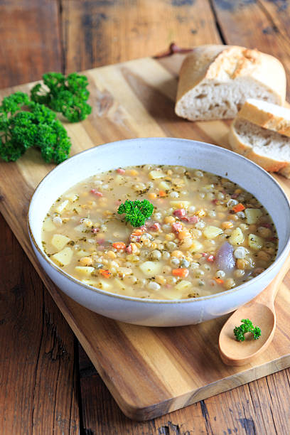 istock Pea stew with smoked pork 2246790602