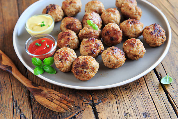 istock Minced meat patties on a plate 2246790651