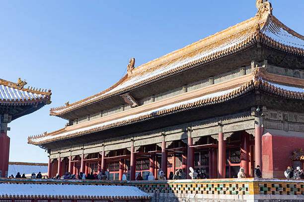 istock Forbidden City in snow 2246792190